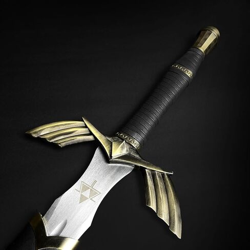 Legend of Zelda Full Tang Master Sword SHARPENED Skyward Limited Edition Deluxe w Belt in Saudi Arabia