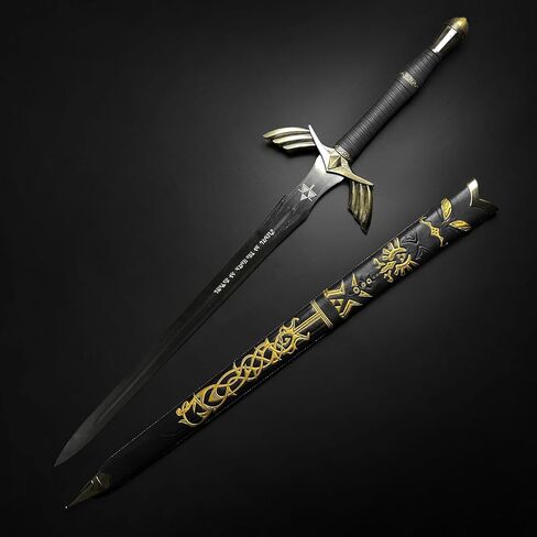 Legend of Zelda Full Tang Master Sword SHARPENED Skyward Limited Edition Deluxe w Belt in Saudi Arabia