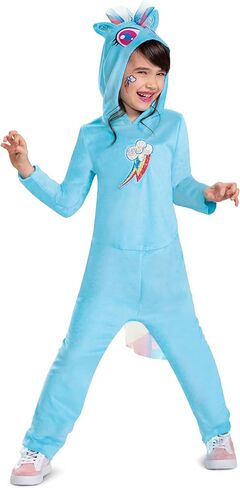 Disguise Girls Rainbow Dash Hooded Jumpsuit CostumeCostume in Saudi Arabia
