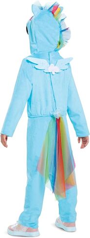 Disguise Girls Rainbow Dash Hooded Jumpsuit CostumeCostume in Saudi Arabia