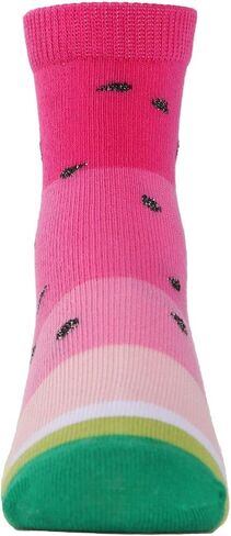 MeMoi Watermelon Ankle Socks 3-Pack in Saudi Arabia