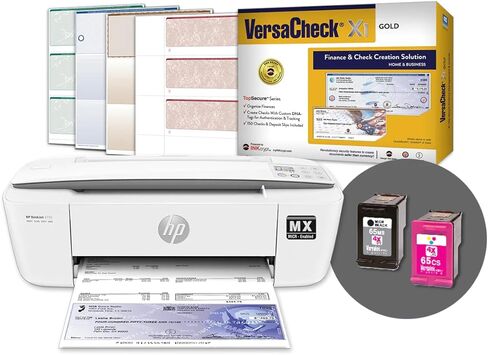 VersaCheck HP DeskJet 3755 MXE MICR الكل في واحد حزمة برامج طباعة الشيكات الذهبية X1 in Saudi Arabia