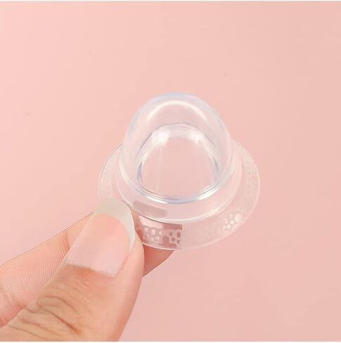 4 Pair Silicone Nipple Sucker Correctors for Inverted with Clear Case,Nipple Puller or Extender for Flat and Shy Nipple, Can be Used for Breastfeeding or Women, Softly Wear in Saudi Arabia