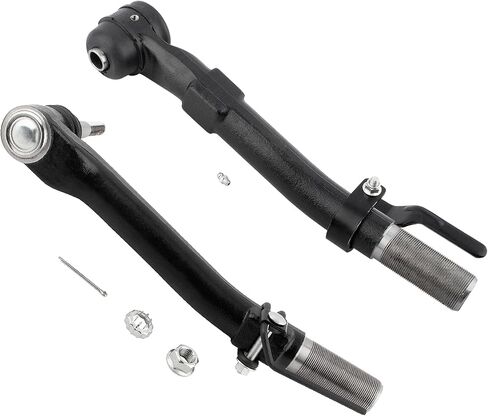 BOXI (مجموعة من 8) مفاصل كروية لقضبان الربط الأمامية مناسبة لفورد F-250 F-350 Super Duty 2005-2019 | لفورد F-450 سوبر ديوتي 2005-2010 | جميع موديلات الدفع الرباعي / 4x4 | DS300008 ES3420S ES80755 ES80754 K8607T K80026 in Saudi Arabia