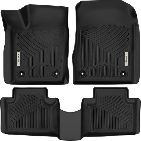 OEDRO Floor Mats Set for 2016-2021 Jeep Grand Cherokee / 2022 Jeep Grand Cherokee WK, Custom Fit Black TPE All Weather Front & Rear Row Trunk Liners Car Floor Mats Set in Saudi Arabia