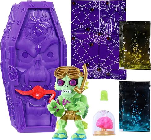 لعبة فتح علبة واحدة من TREASURE X Monsters Gold مع السلايم ومركب شبكة العنكبوت 13 مستوى من المغامرة، هل ستجد كنزًا ذهبيًا حقيقيًا in Saudi Arabia