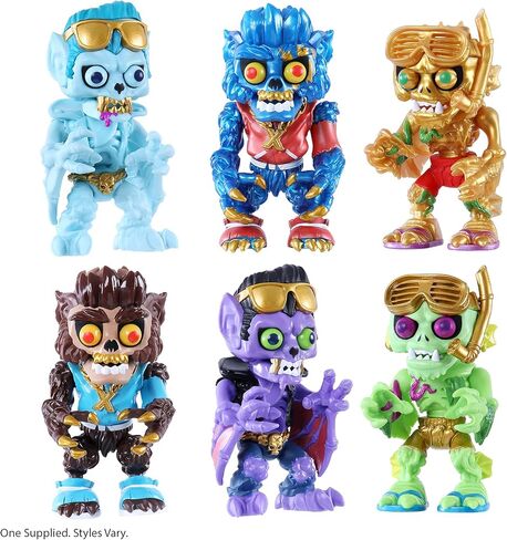 لعبة فتح علبة واحدة من TREASURE X Monsters Gold مع السلايم ومركب شبكة العنكبوت 13 مستوى من المغامرة، هل ستجد كنزًا ذهبيًا حقيقيًا in Kuwait