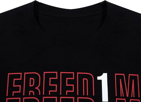 Juneteenth Shirts Black History Tshirts：Women Freedom Since 1865 Rainbow Graphic Tees Casual Short Sleeve Tops in Saudi Arabia