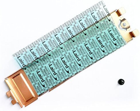 Fleshy Leaf Slot 1 M.2 2280 SSD Heatsink Cover Thermal Heat Shield Replacement for Dell XPS 15 9500 9510 Precision 5550 5560 Latitude 5500 Laptop 130R6 0130R6 06N16 006N16 in Saudi Arabia