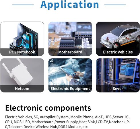 Technology IG-A6250 High Performance Thermal Pad-60-80-2.0 - Thermal Conductivity 5.0 W/mK - for IC SSD CPU GPU Heat Sink LED Chipset Cooling in Saudi Arabia
