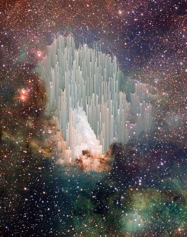 Space Decor | Heaven's Gate | Hubble Telescope Photo | 11 x 14 Unframed Print in Saudi Arabia
