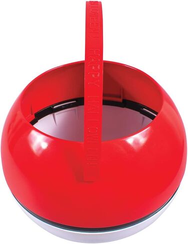 Disguise Pokeball Halloween Candy Pail, Official Pokemon Treat Pail Costume Accessory for Kids Red & White, 7.5 Inch Width in Saudi Arabia
