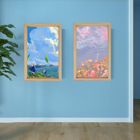 10 عبوات من لوحات الألواح الخشبية مقاس 12 × 8 بوصة، لوحات قماشية خشبية غير مكتملة، ألواح صب طلاء الخشب لصب الطلاء، مشاريع فنية ذاتية الصنع، استخدام الفنون مع الزيوت الأكريليك in Kuwait