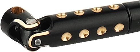 Brass Black Coating Drive Shafts with Round Shaped Hole for Axial AX24 1/24 RC Crawler Metal Driveshaft Upgrade Part in Saudi Arabia