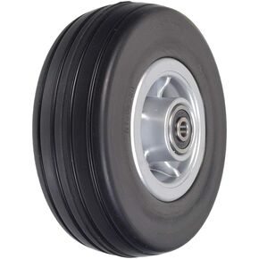 AlveyTech 6"x2" Low Impact Caster Wheel Assembly with Black Tire for the Jazzy 600 ES