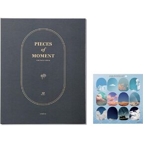Aesthetic Simple Lovely Korean Hard Cover 4 x 6 small pocket Photo Album Book for couples, family, baby, wedding - holds 160 photos/with protection cover PINK