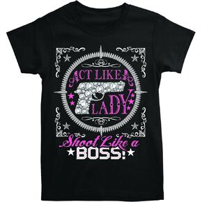Buck Wear Women's Shoot Like A Boss T-Shirt