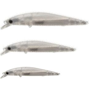 10 Blank Unpainted Minnow Crankbait Topwater Lipless Jerkbait Fishing Lures V5