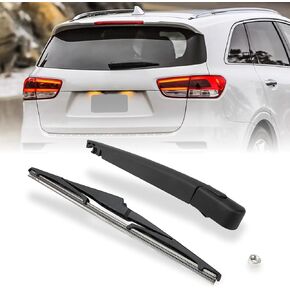 Rear Windshield Wiper Arm Blade Assembly Kit Compatible with 2015-2020 KIA Sorento, Rear Window Wiper Replacement 988113W100, 98850C5100, 988123W100