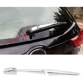 Senzeal Chrome Rear Window Wiper Cover Trim for Toyota Highlander 2014 2015 2016 2017 2018 2019