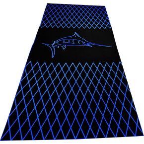 98.4"×45.2" Self-Adhesive Boat Flooring EVA Foam Boat Decking Sheet Non-Slip for Fishing Suitable for Yachts,Gardens,Kart,etc