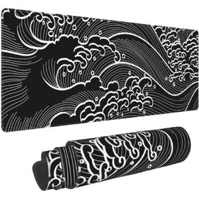 Dreamcatcher Mystical Moon Gaming Mouse Pad XL, Large Non Slip Rubber Mousepad, Stitched Edges Desk Pad, Long Extended Mice Pad,31.5'' X 11.8''