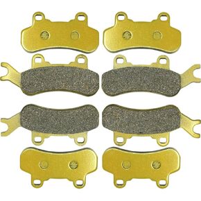 Master Chen Front Rear Brake Pads Brakes for Can-Am Defender Max HD8 HD10 2018 2019 2020 2021 - Defender HD5 HD8 HD10 2017-2021 500cc 799cc 976cc FA682 FA683 MC0475
