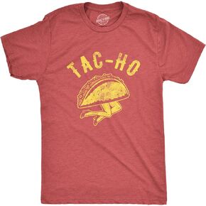 Mens Tac-Ho Tshirt Funny Taco Mexican Food Novelty Sarcastic Tee