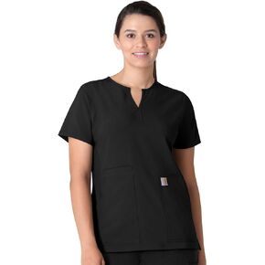 Carhartt Women's Womens Notch Neck Tunic Scrub Top
