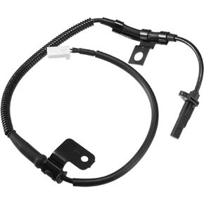 ABS Wheel Speed Sensor Compatible for Kia Sorento 2007-2009 Base EX LX 3.3L 3.8L 4WD, Custom Plastic Black Front Left Driver Side No.95671-3E300
