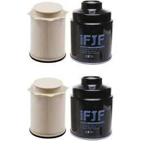 iFJF Fuel Filter Water Separator Replacement for Ram 6.7L 2013-2018 2500 3500 4500 5500 Diesel Engines Replaces 68197867AA 68157291AA FS53000(3Pcs)