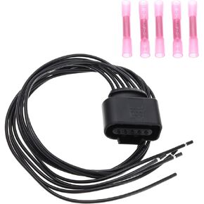 5 Pin Automotive Repair Connector Harness Plug Compatible with VW Compatible with Audi Compatible with Seat Compatible with Skoda 8K0973705