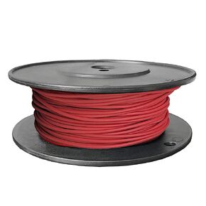 MGI SpeedWare Automotive Stranded Copper Wire, Cross-Linked High-Temperature GXL (18ga - 100ft, Red)