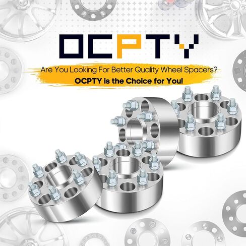 OCPTY 4set 6x4.5 إلى 6x4.5 2 بوصة 66.1 مللي متر 12x1.25 محولات فواصل العجلات تناسب الحدود لفواصل عجلات أرمادا in Saudi Arabia