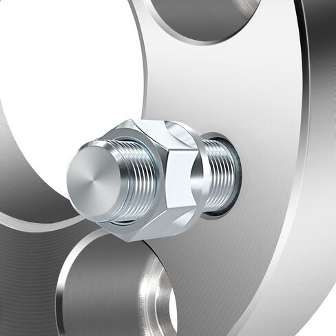 ECCPP 2x 1 inch Wheel Spacers Adapters 4x100 to 4x100 4 Lug Fit for 2004-2011 for Aveo 2006-2010 for Fit 1988-2005 for Civic with 12x1.5 Studs in Saudi Arabia