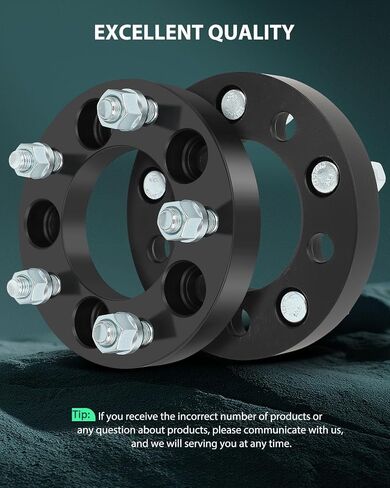 SCITOO 2 قطعة 5x4.75 إلى 5x5 محولات العجلات 1 بوصة تتحمل 87.1 مم ترصيع 12x1.5 5 فواصل عجلة العروة لا تناسب محور شيفروليه كورفيت 1984-2019، لكاديلاك XLR 2004-2009 in Saudi Arabia