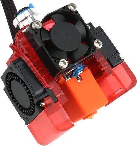 جميع المعادن V6 Hotend. ملحقات Hotend V6 J-Head Bowden Extruder Hotend المُحدثة مع 3 مراوح تبريد (3010)، طقم قطع غيار ساخنة لجميع طابعات E3D V6 Makerbot ثلاثية الأبعاد مقاس 1.75 مم (بركان 24 فولت) in Saudi Arabia