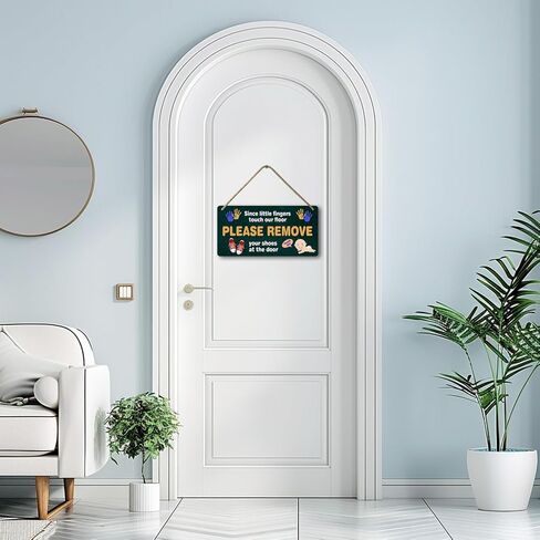 Baby Sleeping Signs For Front Door Please Do Not Knock Or Ring Doorbell Sign No Soliciting Wood Sign Dog Sign Do Not Knock Large For Porch Don'T Touch My Baby Sign Don'T Disturb Doorbell Cover 12x6 In in Saudi Arabia