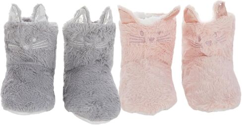 زوجان من النعال النسائية الدافئة الناعمة اللطيفة على شكل حيوانات مريحة وغير قابلة للانزلاق كهدية منزلية للشتاء in Kuwait