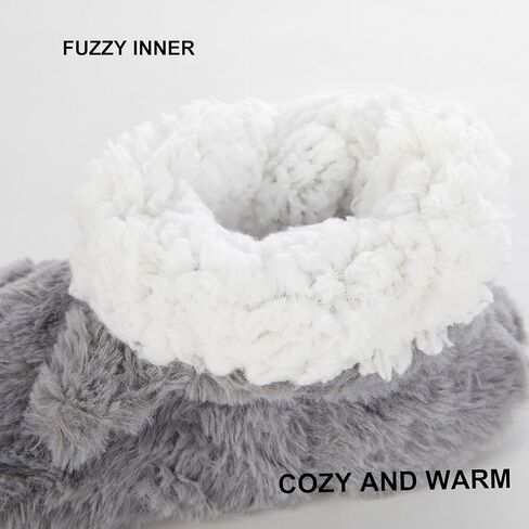 زوجان من النعال النسائية الدافئة الناعمة اللطيفة على شكل حيوانات مريحة وغير قابلة للانزلاق كهدية منزلية للشتاء in Kuwait