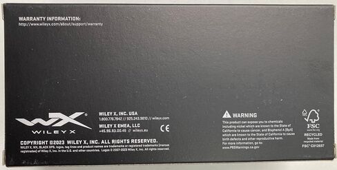نظارات Wiley X Kingpin الشمسية، نظارات أمان للرجال والنساء، حماية للعين من الأشعة فوق البنفسجية للرماية وصيد الأسماك وركوب الدراجات والرياضات الشديدة، إطارات ديمي غير لامعة، عدسات بنية in Kuwait