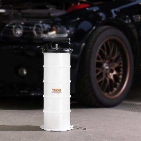 VEVOR 6.5L Manual Oil Extractor Pump, Fluid Extractor Pump for Automotive Fluids Vacuum Evacuation, Oil Change & Fluid Change Tool with Dipstick and Suction Hose in Saudi Arabia