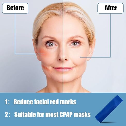 يغطي حزام CPAP 8 عبوات، وسائد حزام CPAP ساتان عالمية وقابلة لإعادة الاستخدام، وسادات حزام وسادة الوجه CPAP، وأغطية حزام أغطية الرأس CPAP لتقليل العلامات الحمراء in Kuwait