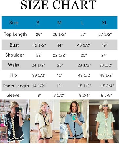 Dokuritu 2 piece Sets for Women Summer Short Sleeve Button Down Linen Top High Waist Shorts Vacation Beach Outfits in Saudi Arabia