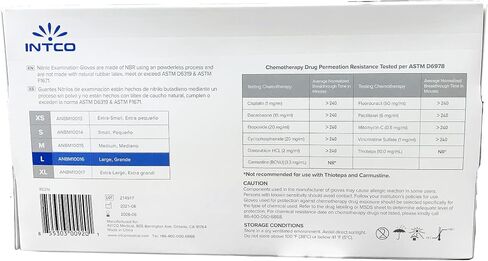 AdvanCare Disposable Nitrile Exam Gloves ANBM10014, Powder Free & Latex Free, Medical Grade (Blue, Small (10 Pack)) in Saudi Arabia