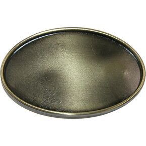 CTM® Blank Oval Belt Buckle