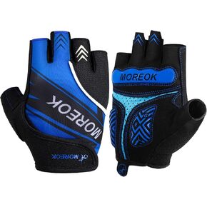 BIKINGMOREOK Cycling Gloves Bike Gloves Biking Gloves for Men Women,Half Finger Mountain Bike Gloves Workout Gloves Road Bicycle Gloves with 5MM Anti-Slip Gel Pads in Kuwait