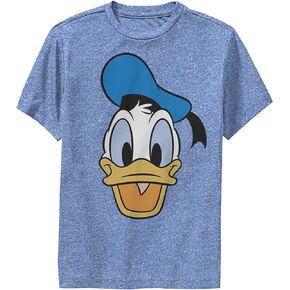 Disney Characters Big Face Donald Boy's Performance Tee