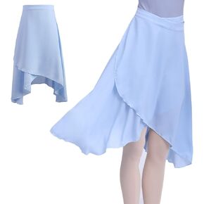 Women Ballet Dance Chiffon Skirt with Tie Waist Ballet wrap Skirt Women Waist Wrap Skirt for Dancing for Women Girls