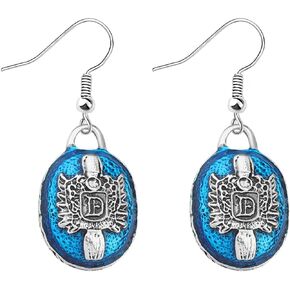 POTIY Vampire Earrings with Salvatore Damon Stefan Pendant Y Necklace Gift for Fans